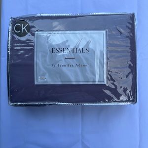 Sheet Set - Jennifer Adams -California King - Subtle Plum